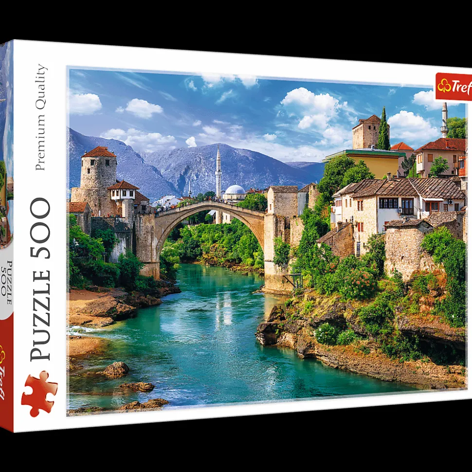 Puzzle 500 el. Stary Most w Mostarze, Bośnia i Hercegowina