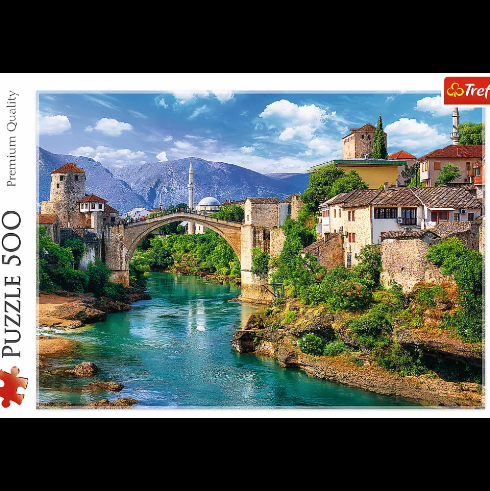 Puzzle 500 el. Stary Most w Mostarze, Bośnia i Hercegowina