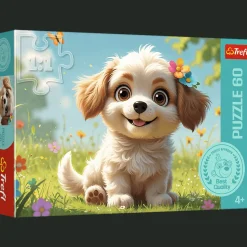 Puzzle 60 el. Szczeniaczkiem być!