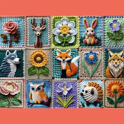 Puzzle 1000 el. Szydełkowanie - moja pasja