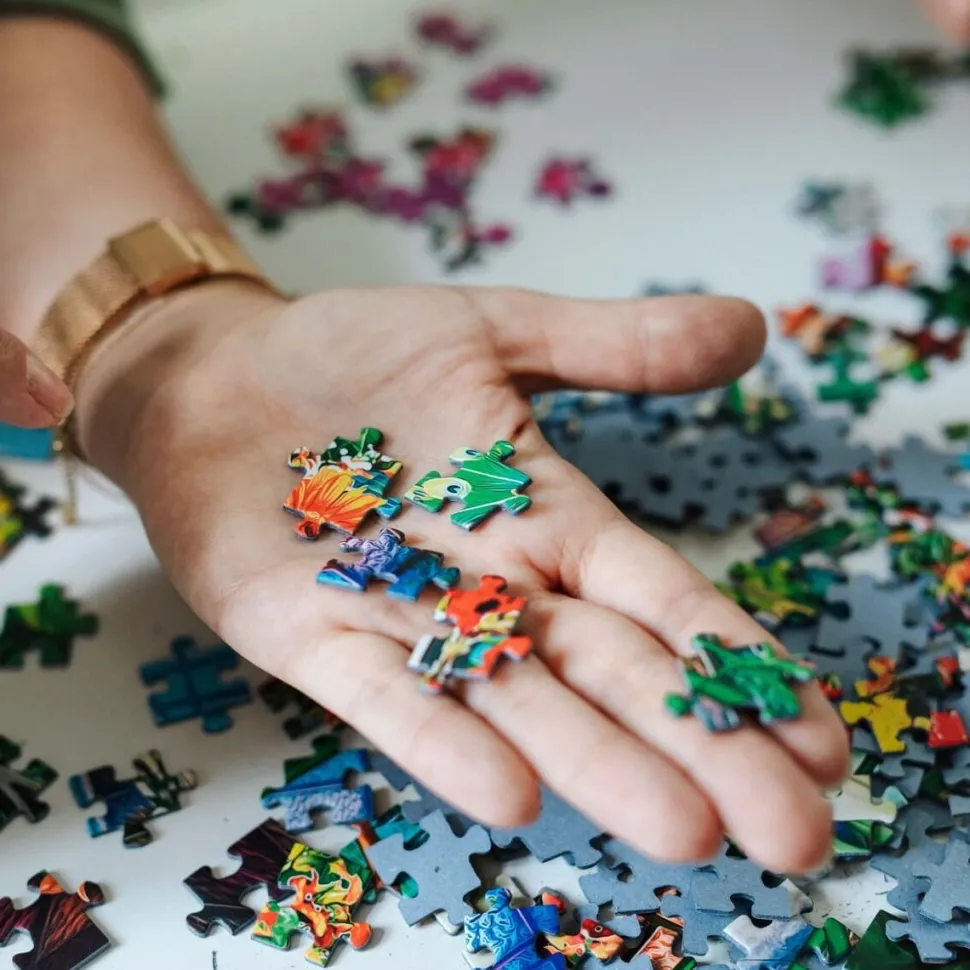 Puzzle 1500 el. Tajemniczy ogród