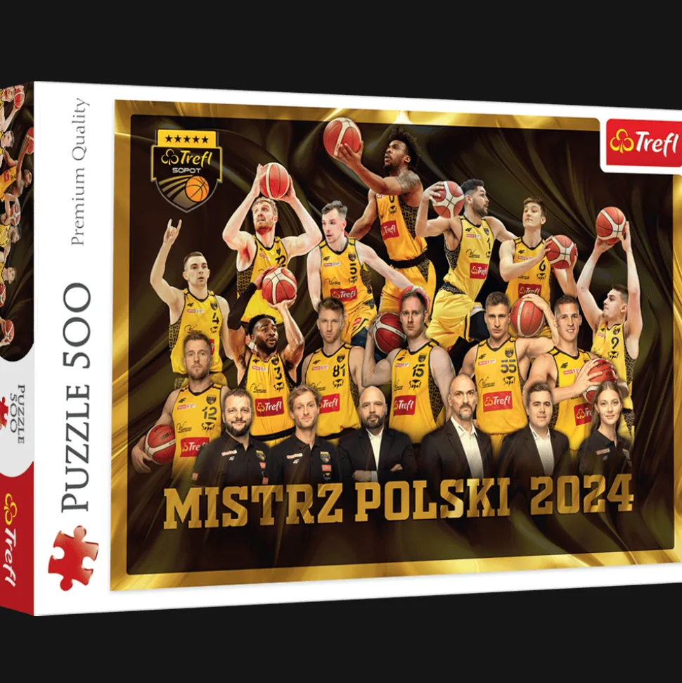 Puzzle 500 el. Trefl Sopot, Mistrz Polski 2024