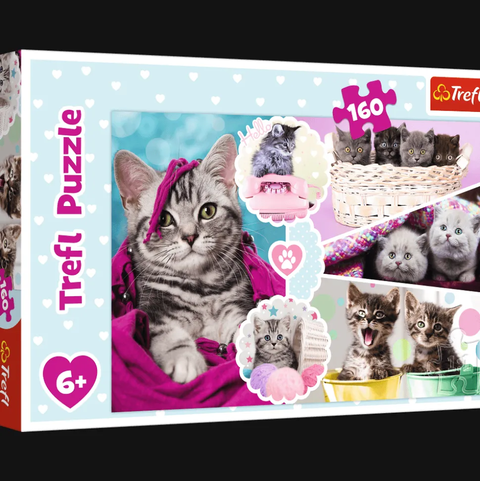 Puzzle 160 el. Urocze kotki