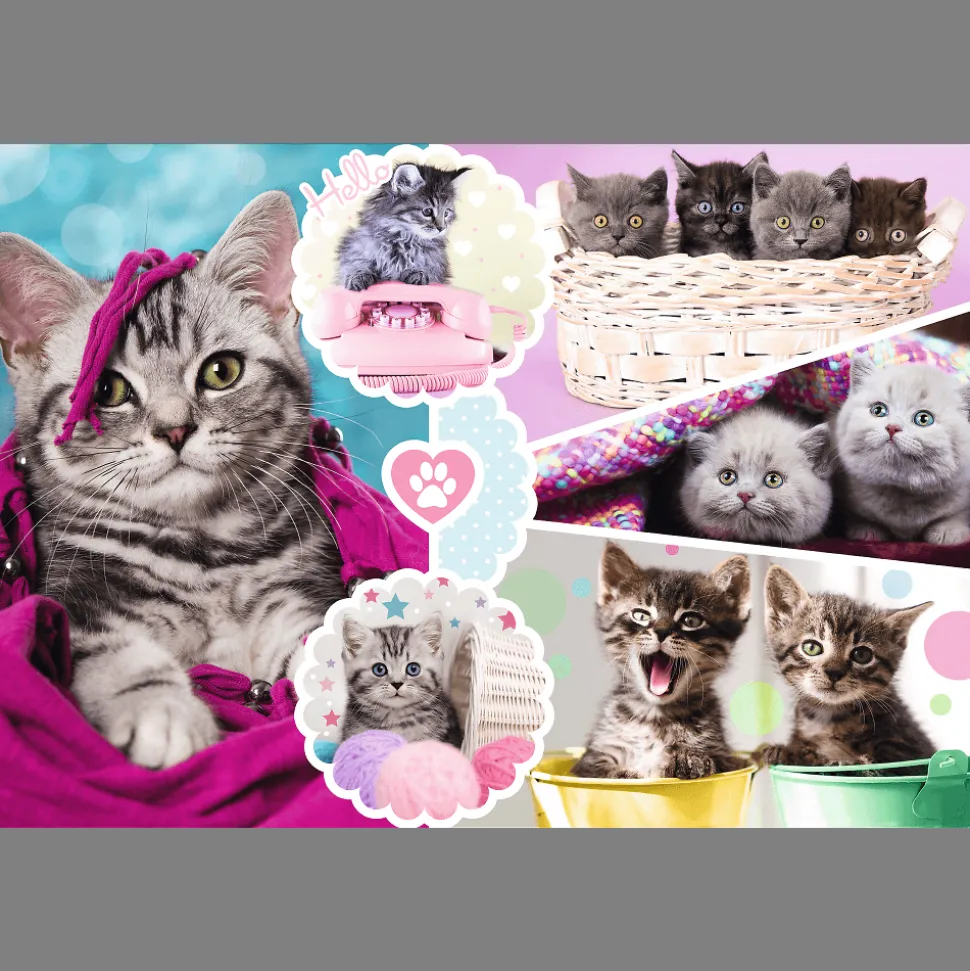 Puzzle 160 el. Urocze kotki