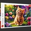 Puzzle 500 el. Uroczy kotek