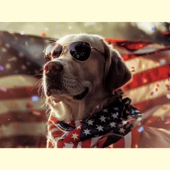 Puzzle 1000 el. USA Collection: American Dog