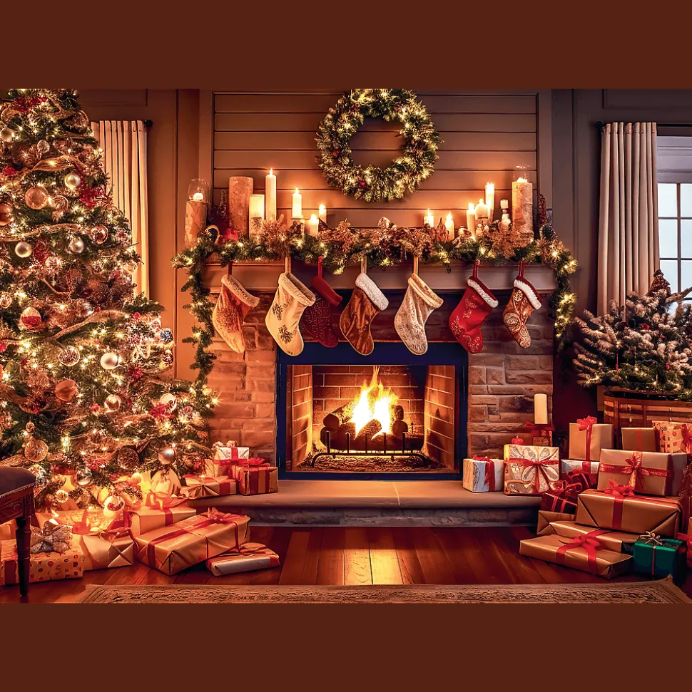 Puzzle 1000 el. USA Collection: Warm Winter Night