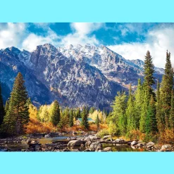 Puzzle 1000 el. USA Collection: Grand Teton National Park