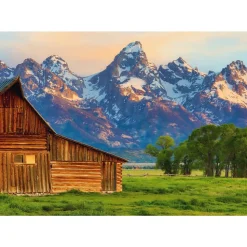 Puzzle 2000 el. USA Collection: View of the Teton Range