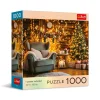 Puzzle 1000 el. USA Collection: Christmas Cabin
