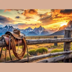 Puzzle 1000 el. USA Collection: American West