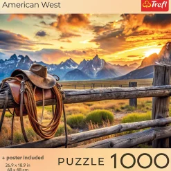 Puzzle 1000 el. USA Collection: American West