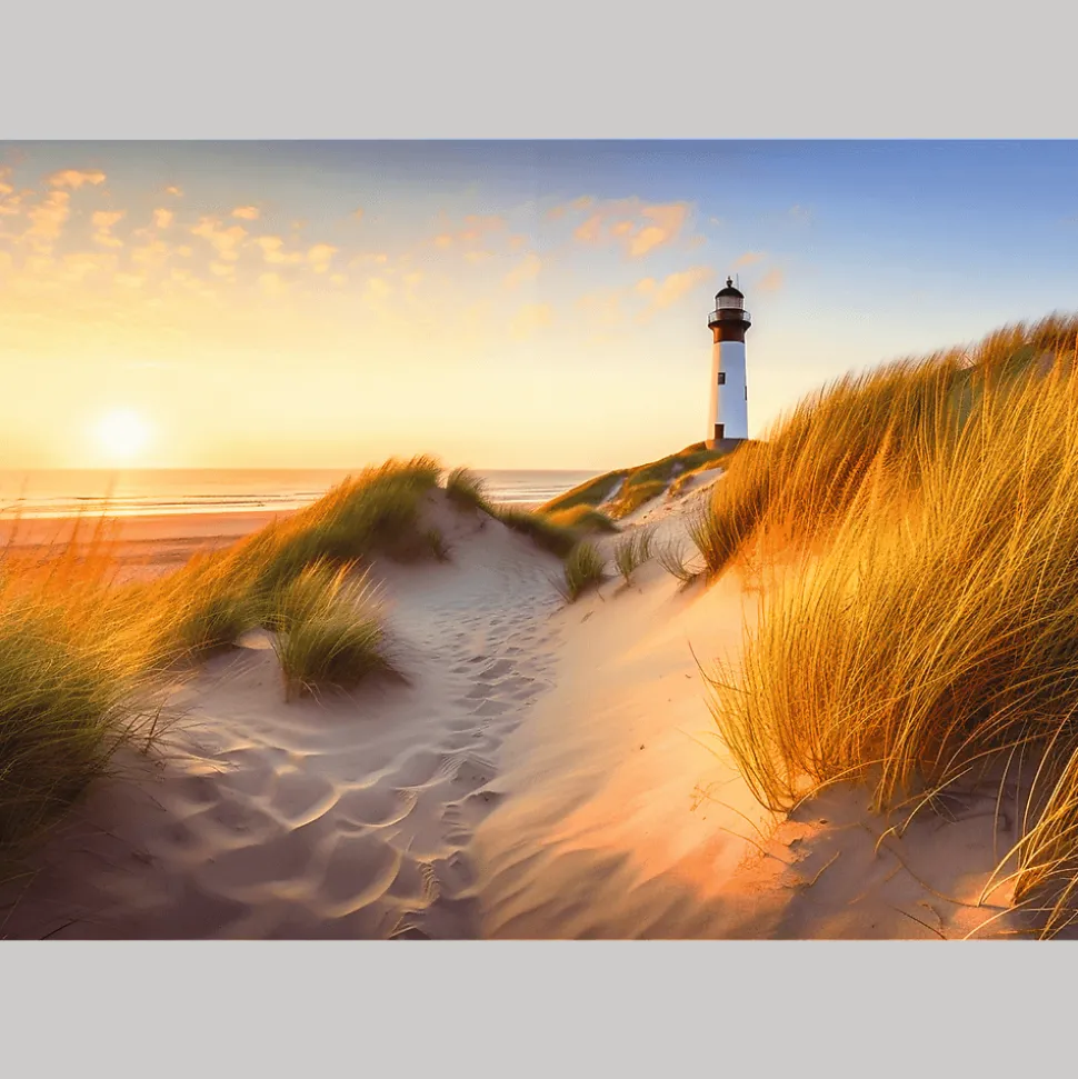 Puzzle 1000 el. USA Collection: Beach Lighthouse