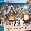 Puzzle 1000 el. USA Collection: Holiday Sleigh