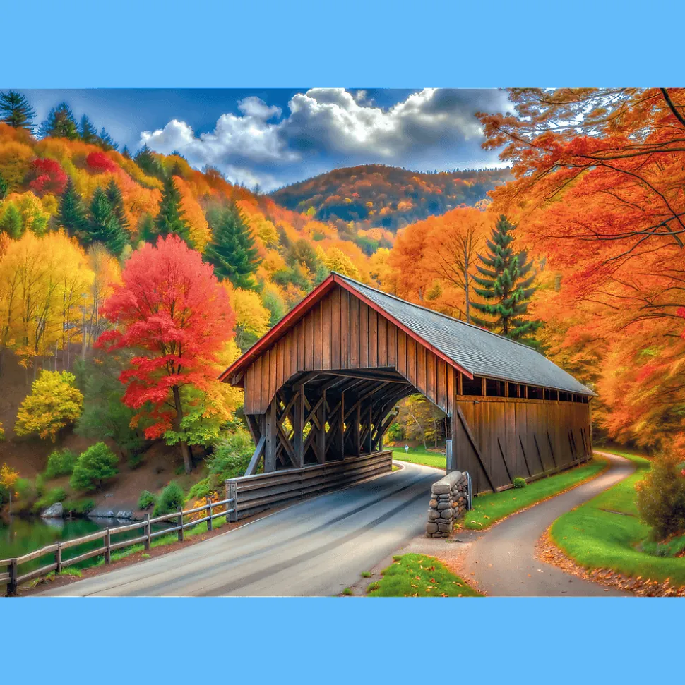 Puzzle 1000 el. USA Collection: Autumn Splendor