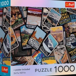 Puzzle 1000 el. USA Collection: American Souvenirs