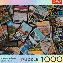 Puzzle 1000 el. USA Collection: American Souvenirs