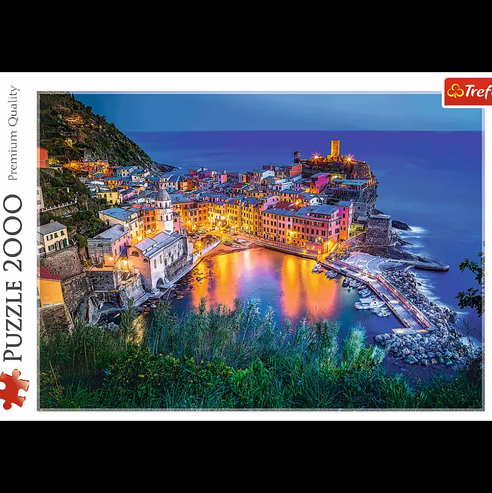 Puzzle 2000 el. Vernazza o zmroku
