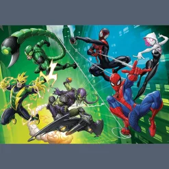 Puzzle 300 el. W pajęczej sieci, Spiderman