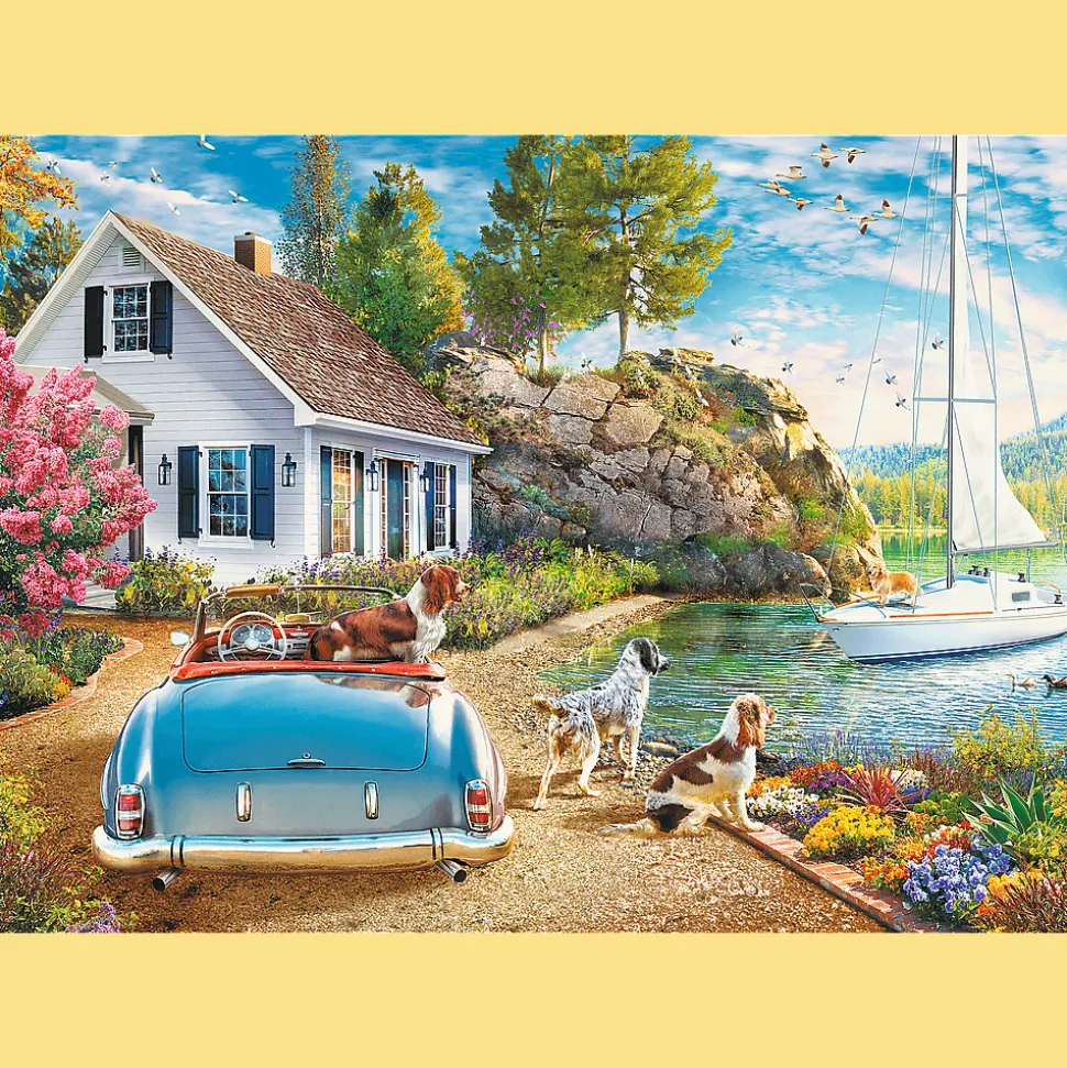 Puzzle 2000 el. Wakacyjna przystań