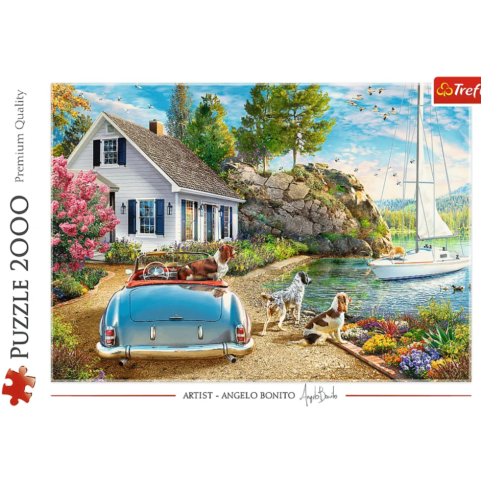 Puzzle 2000 el. Wakacyjna przystań