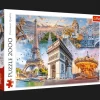 Puzzle 2000 el. Weekend w Paryżu