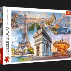 Puzzle 2000 el. Weekend w Paryżu