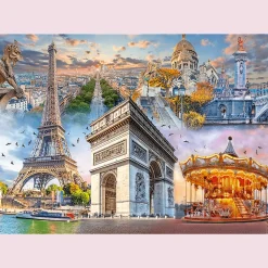 Puzzle 2000 el. Weekend w Paryżu