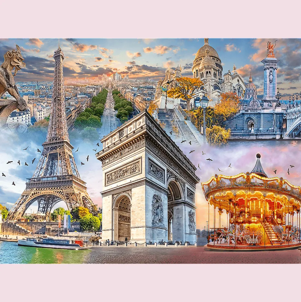 Puzzle 2000 el. Weekend w Paryżu