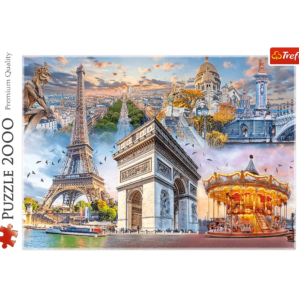 Puzzle 2000 el. Weekend w Paryżu