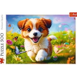 Puzzle 500 el. Wesoły piesek