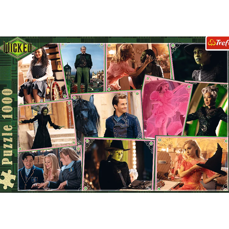 Puzzle 1000 el. Wicked: Kadry filmowe