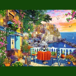 Puzzle 1000 el. Widok na Cinque Terre