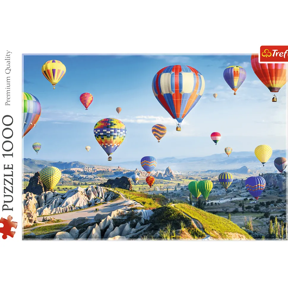 Puzzle 1000 el. Widok na Kapadocję