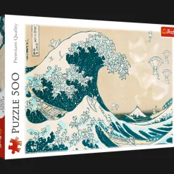 Puzzle 500 el. Wielka kocia fala