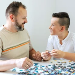 Puzzle 1000 el. Wilcza rodzina