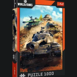 Puzzle 1000 el. World of Tanks: Czołgi w boju