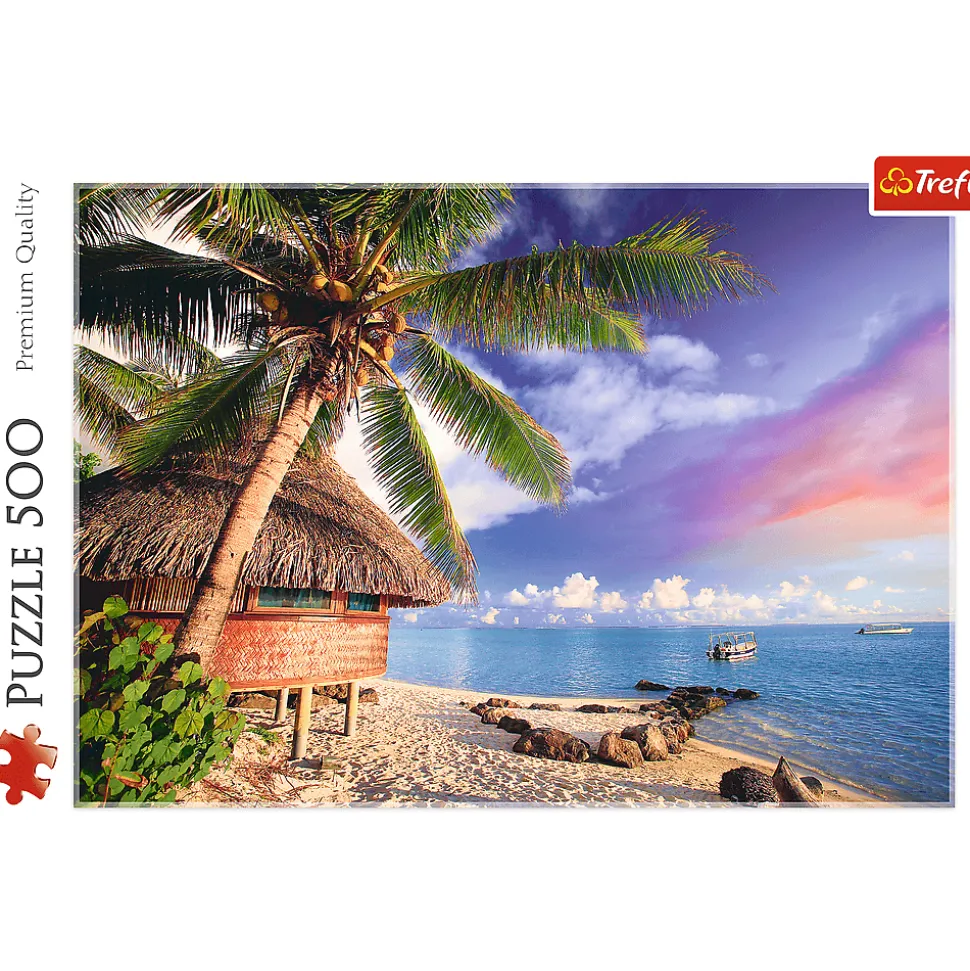 Puzzle 500 el. Wyspa Bora-Bora