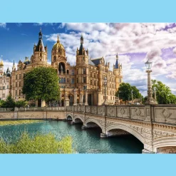 Puzzle 1000 el. Zamek na wyspie