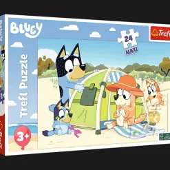 Puzzle 24 Maxi Bluey Wspaniały dzień Bluey