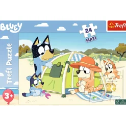 Puzzle 24 Maxi Bluey Wspaniały dzień Bluey