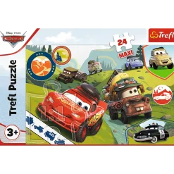 Puzzle 24 maxi Cars Wesołe auta