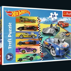 Puzzle 24 Maxi Hot Wheels Szybkie Hot Wheels