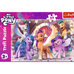 Puzzle 24 Maxi Kucyki Pony Wesoły dzień kucyków