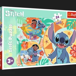 Puzzle 24 maxi Lilo & Stitch, Wesoły dzień Lilo & Stitch