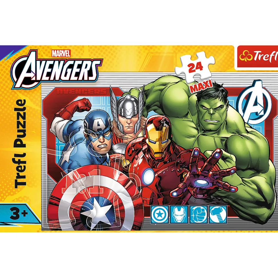 Puzzle 24 Maxi Marvel, Zawsze sprawiedliwi