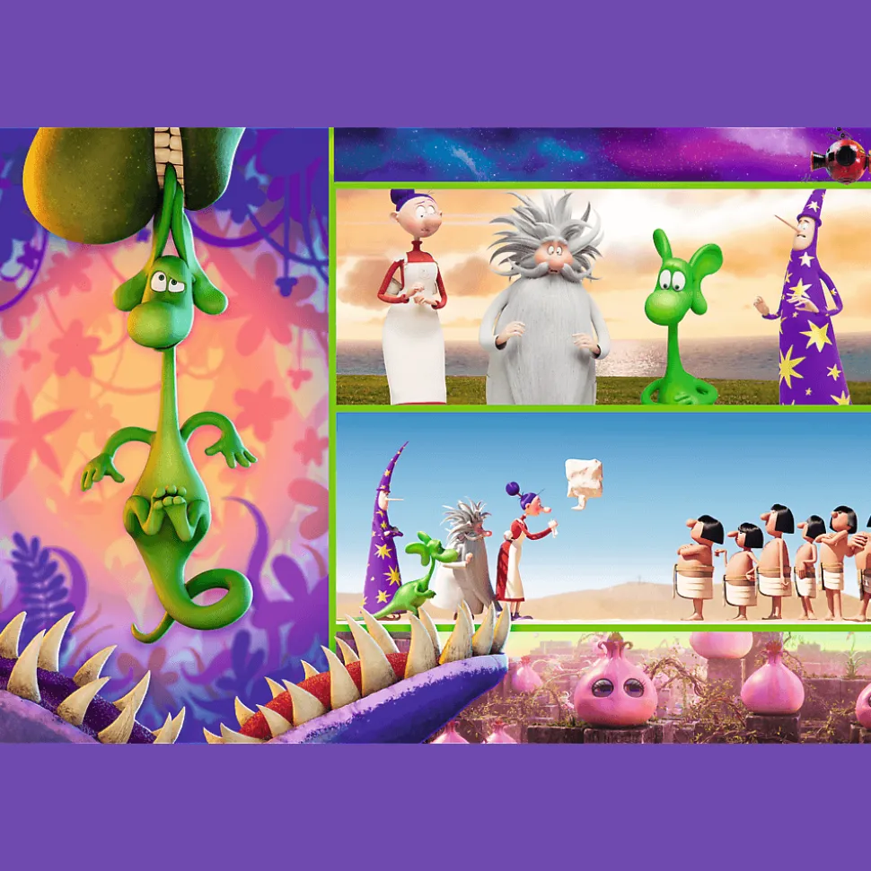 Puzzle 24 maxi Smok Diplodok, Ciekawski Smok Diplodok