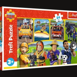 Puzzle 24 Maxi Strażak Sam i przyjaciele