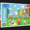 Puzzle 24 maxi Świnka Peppa Zabawy na polanie