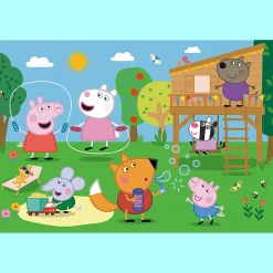 Puzzle 24 maxi Świnka Peppa Zabawy na polanie